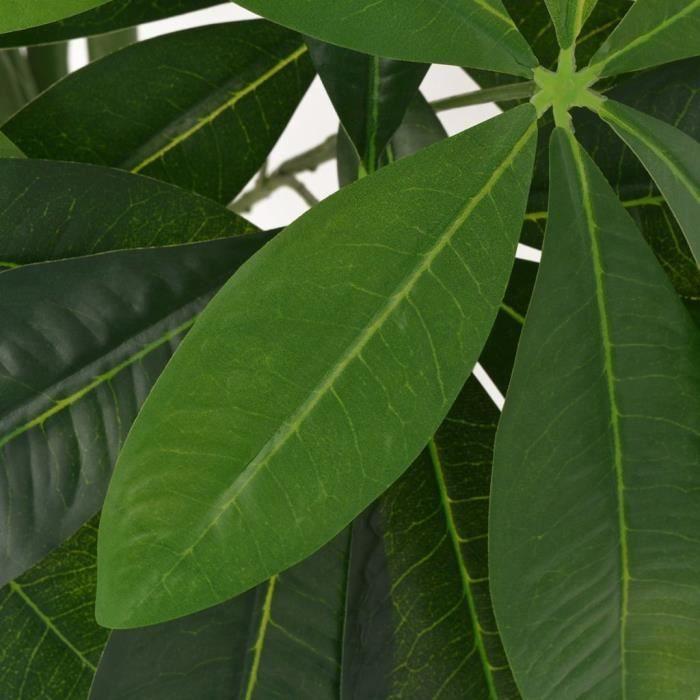 VidaXL Arbre de la fortune artificiel avec pot 85 cm Vert