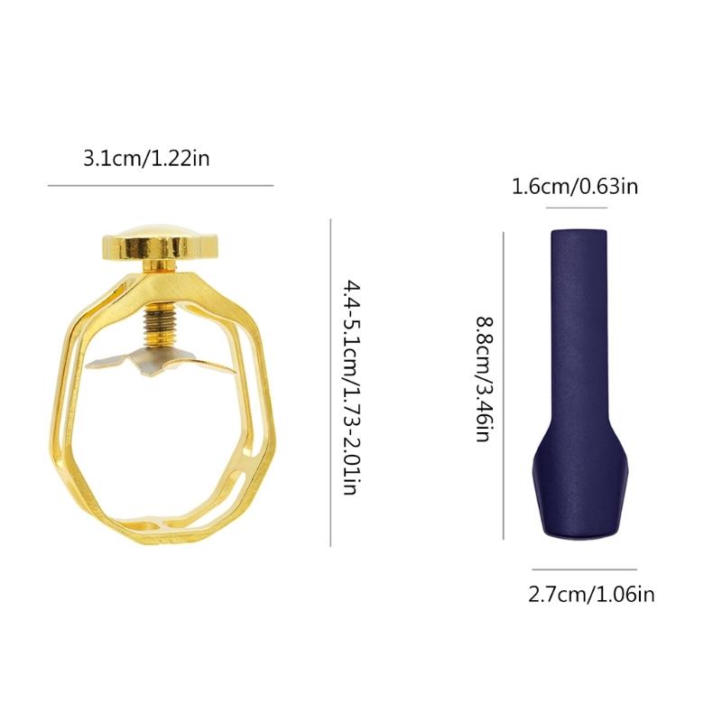 Alto Sax Clarinet Mouthpiece Ligature Saxophone Parts Clip Ligature Single Screw