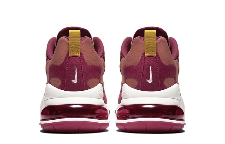 Nike Air Max 270 React Noble Red Team Gold AO4971-601