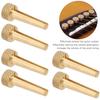 6-Pack Guitar Tuning Pegs  Acoustic Guitar Brass Tuning Pegs  Pineapple-Head Pure Copper Tuning Pegs  Guitar Saddle