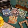 Ji Lv Yu Jian Butterfly Oil Painting Bookmark - Retro Irregular Student Reading Clip