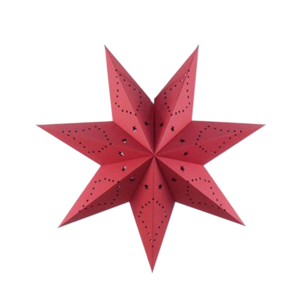 Eid Mubarak Star Lampshade 35/45cm Islam Muslim Light New Hollow Seven Point Star  Home Decorations