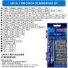 124-in-1 Multi-Purpose Precision Manual Screwdriver Set Mobile Phone Computer Hand Screwdriver Kit