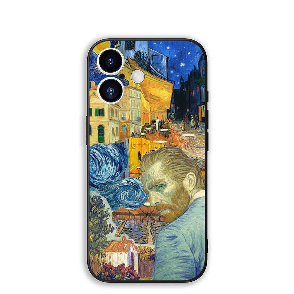 for Samsung Galaxy Note 20 Ultra 10 8 9 S10 Plus Lite S8 A70 A24 A25 S10E A21S A37 A57 A51 A7 Case Starry Night Van Gogh Sky Art