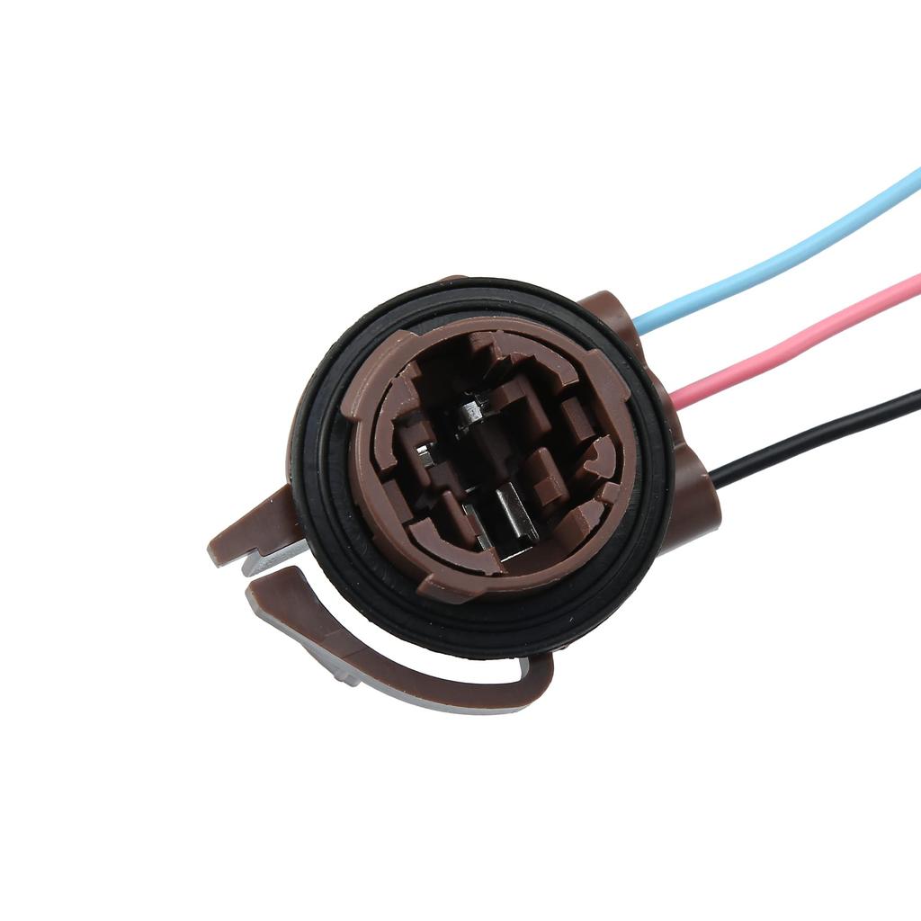 X AUTOHAUX 3157 Pigtail Socket Wire Wire Harness Adapter Connector for Car LED Headlight