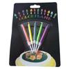 Colorful Flame Birthday Cake Candle Creative Color-changing Decoration, Instagram Creative Party Setup Props
