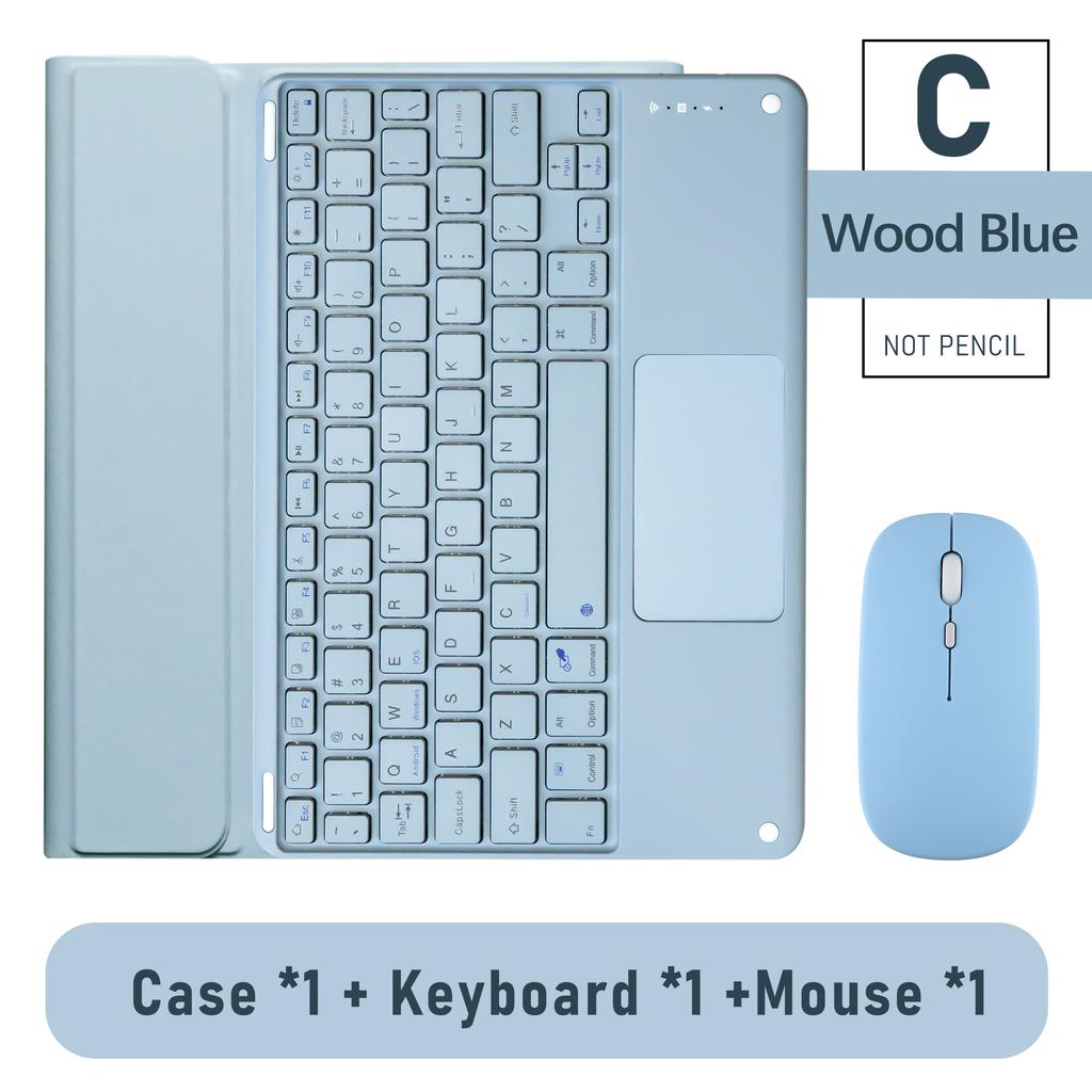 Keyboard Wireless Mouse Magic For iPad Pro 13 11 Case M5 M4 M3 Air 13 11 5 4 10.2 9 8 7 Generation Case Bluetooth Keyboard