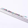 Women's Multicolor Zircon Crystal Bracelet - Non-Fading Gemstone Jewelry