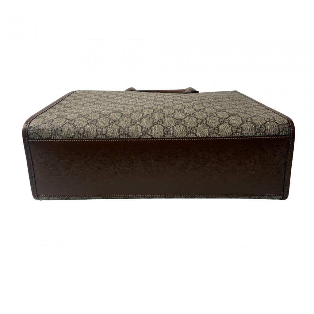 Used GUCCITote Bag Brown PVC Women