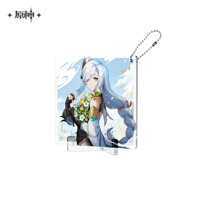 Sunsyea Genshin Impact Official Merch miHoYo Original Authentic Birthday Series Coaster Keychain Stand Wanderer Alhaitham