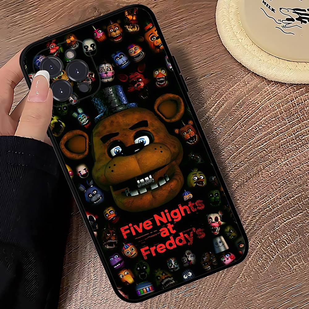 Five-Nights-At-Freddys Phone Case For IPhone 14 Plus 13 Mini 11 16 15 17 Pro Max Protection Shockproof