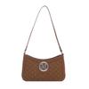 Street Style Pu Small Shoulder Bag With Letter Print For Daily Use