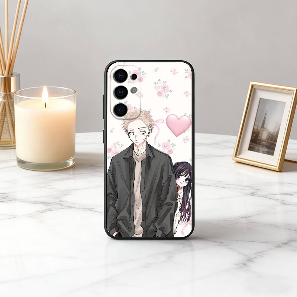 K-Kaoruko W-Waguri Rintaro T-Tsumugi-S Phone Case Black Silicone Soft For Samsung S25,S24,S21,S22,S23,S30,Ultra,S20,Plus,Fe,Lite