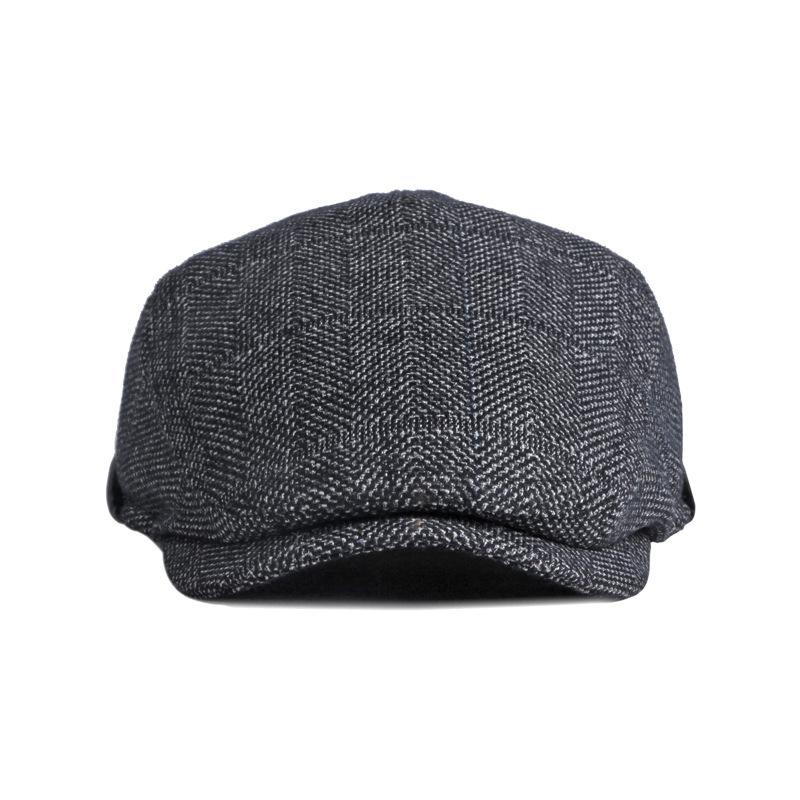 Chapéu masculino outono inverno proteção de ouvido chapéu newsboy bonés para homens boina vintage bonés planos gatsby pintores chapéus motorista ivy hat boina