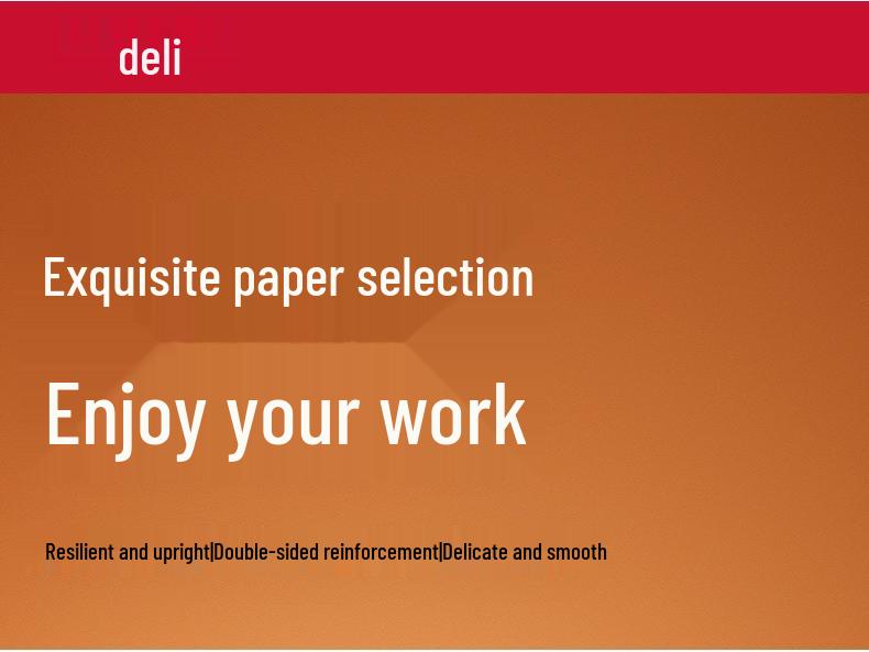 Deli A4 70g Printing Paper - 500 Sheets, White Draft Paper for Office Photocopying
