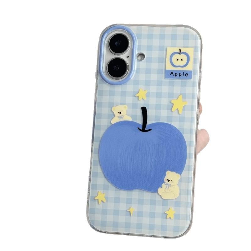 Simple plaid Apple iPhone11promax Apple 11 mobile phone case 11 large holes, white 11 anti-drop 11 hard 11.
