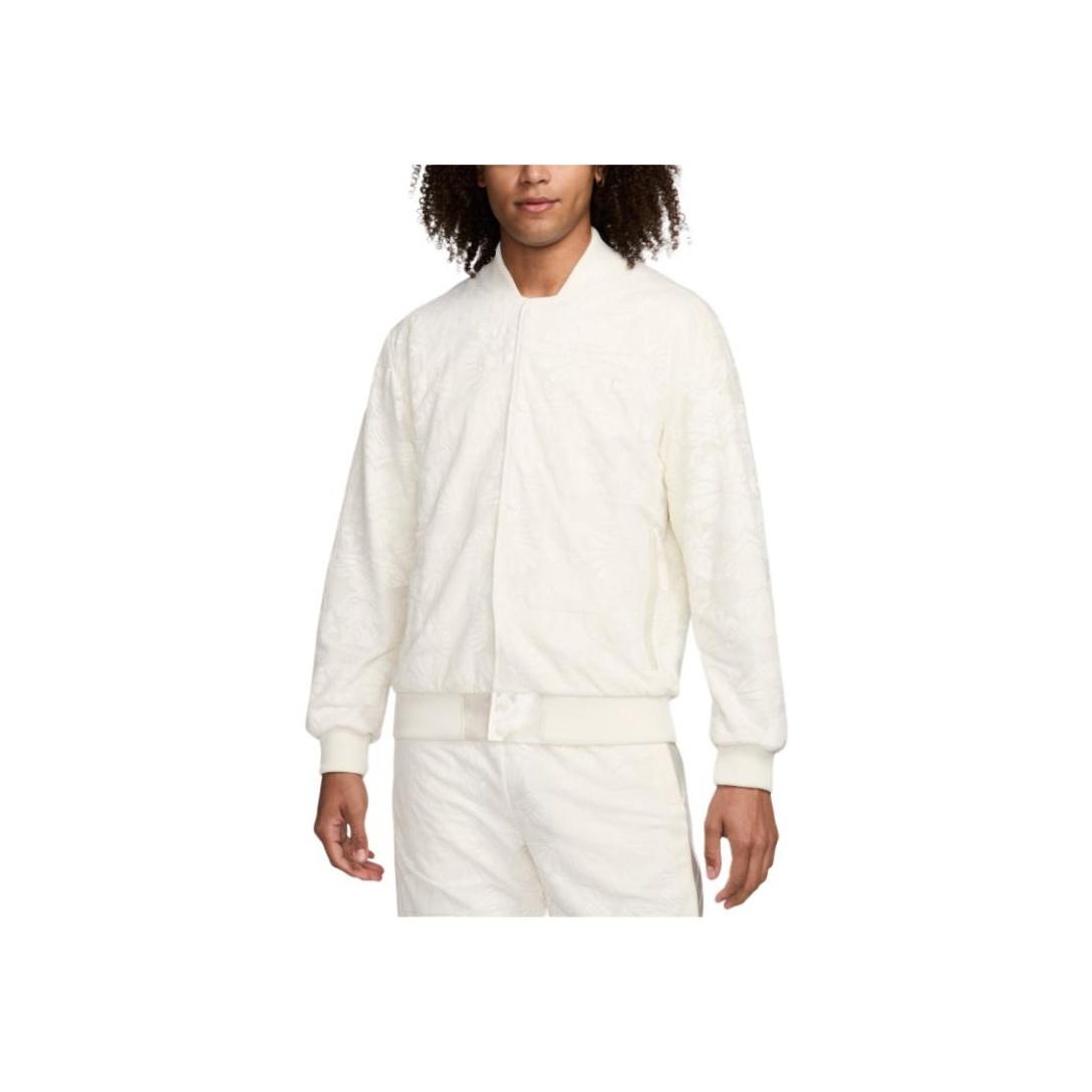

Nike Solid Color Outdoor Casual Sports Breathable Comfortable Loose Jacket Men jackets Off-White FN2863-133 XL
