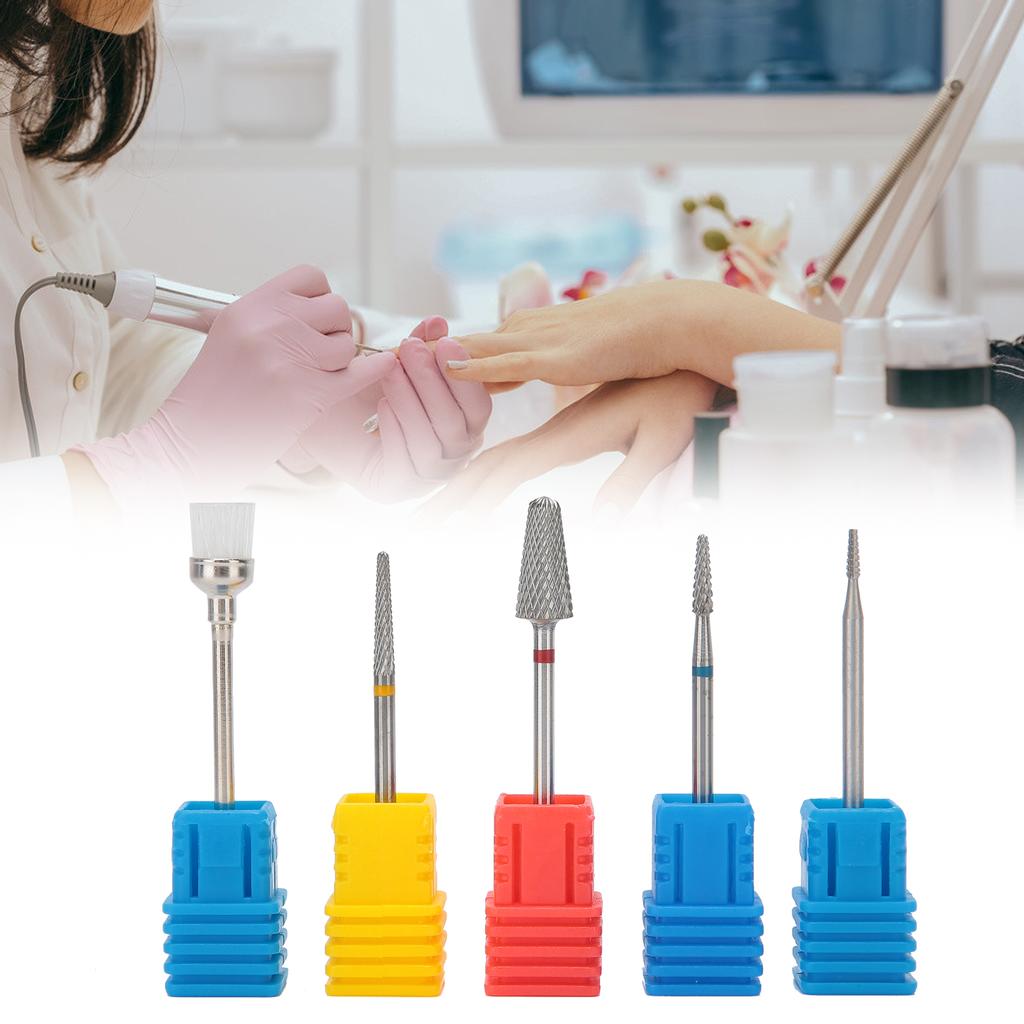 Nail Art Drill Bit Tungsten Steel Polishing Sanding Head Manicure Milling Cutter Bit