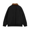 Calvin Klein FW23 Reversible Faux Shearling Cotton Jacket Men Jackets Space-Black Brown-Coffee J324123BEH