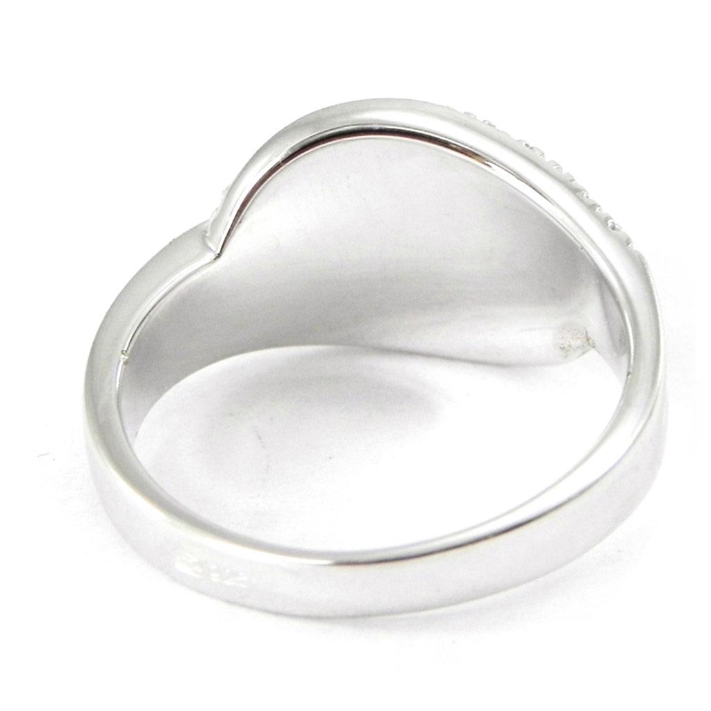 Silver Ring 'Goddess' White
