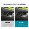 Carbon Fiber Style Dashboard Parts & Button for Opel Corsa D 2007-2014