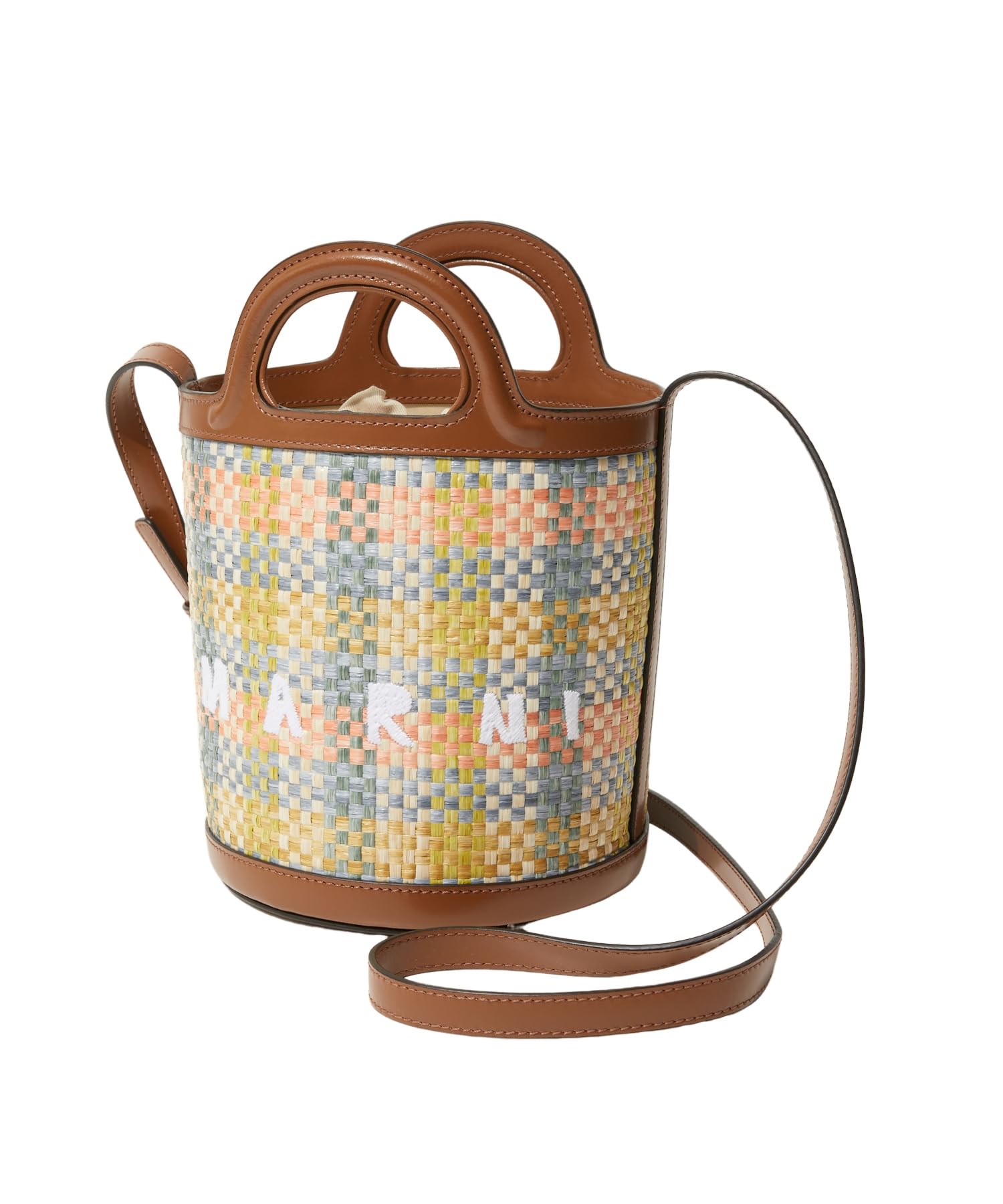 

Shoulder bag SCMP0056U5P6744 TROPICALIA [Marni] Women s LEMON/APRICOT/MOCA [item]