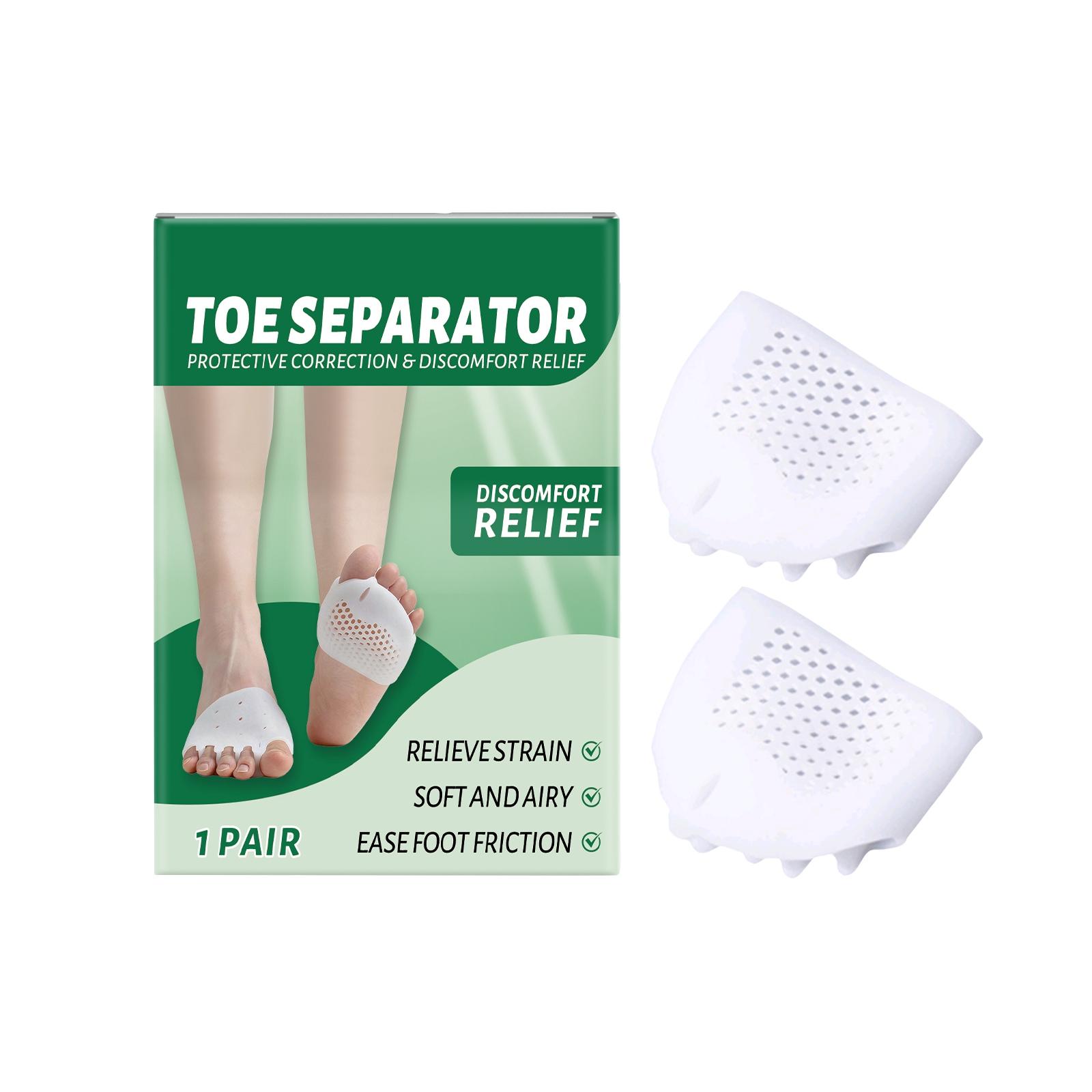 

Корректор большого пальца стопы, Сепаратор большого пальца стопы, Разделяющий и перекрывающий корректор вальгусной деформации большого пальца стопы. One Size зелёный