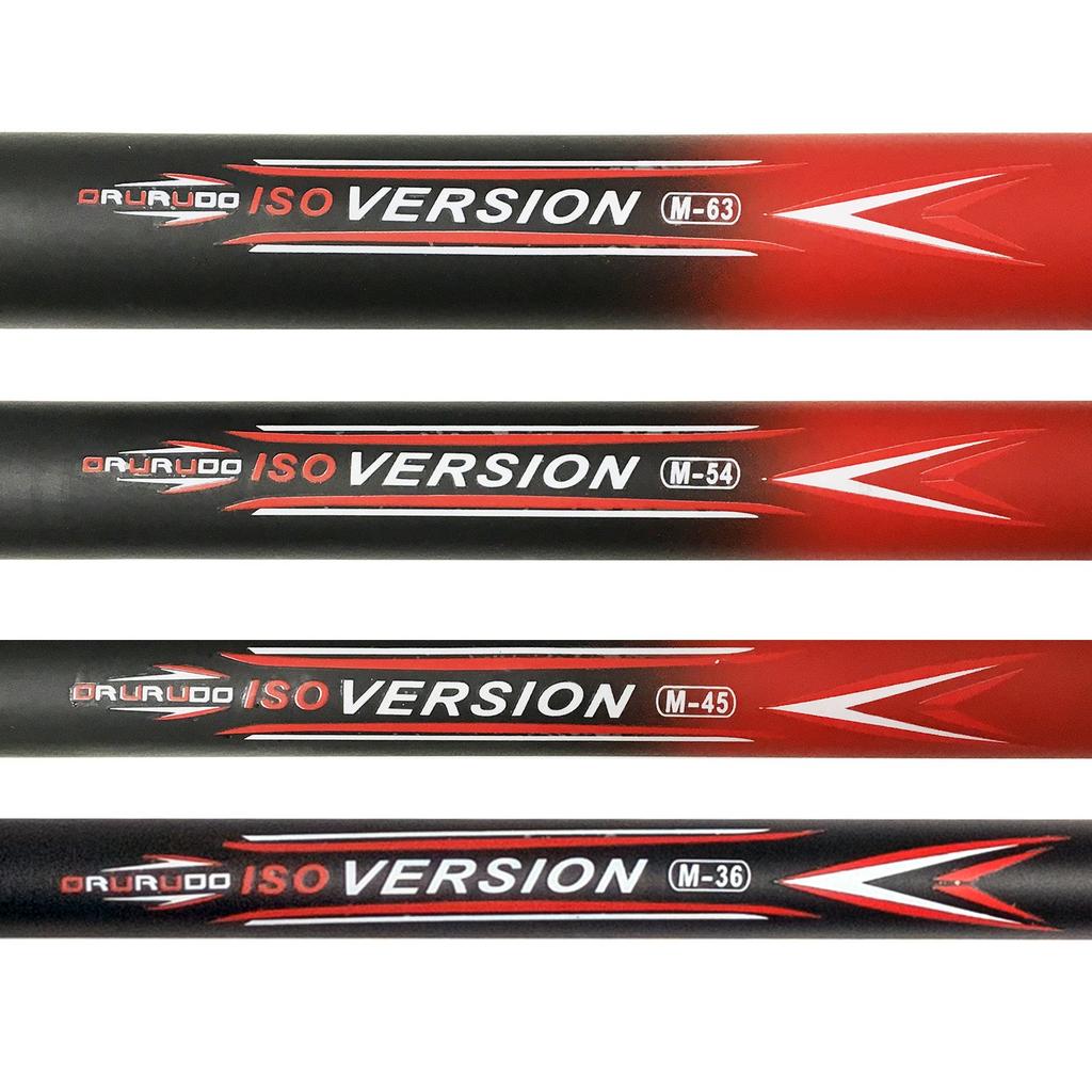 Olerud Fishing Tackle Telescopic Fishing Rod for Salt and Freshwater Compatible with Spinning Reels Includes Fishing Rod Storage Bag "Isold A"