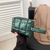 Fashion PU Cosmetics Storage Bag Large Capacity Travel Small Square Bag Handheld Makeup Bag Lady Wallet