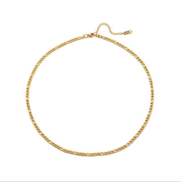 18K Gold-Plated Stainless Steel Fox and Mouse Pendant for Women