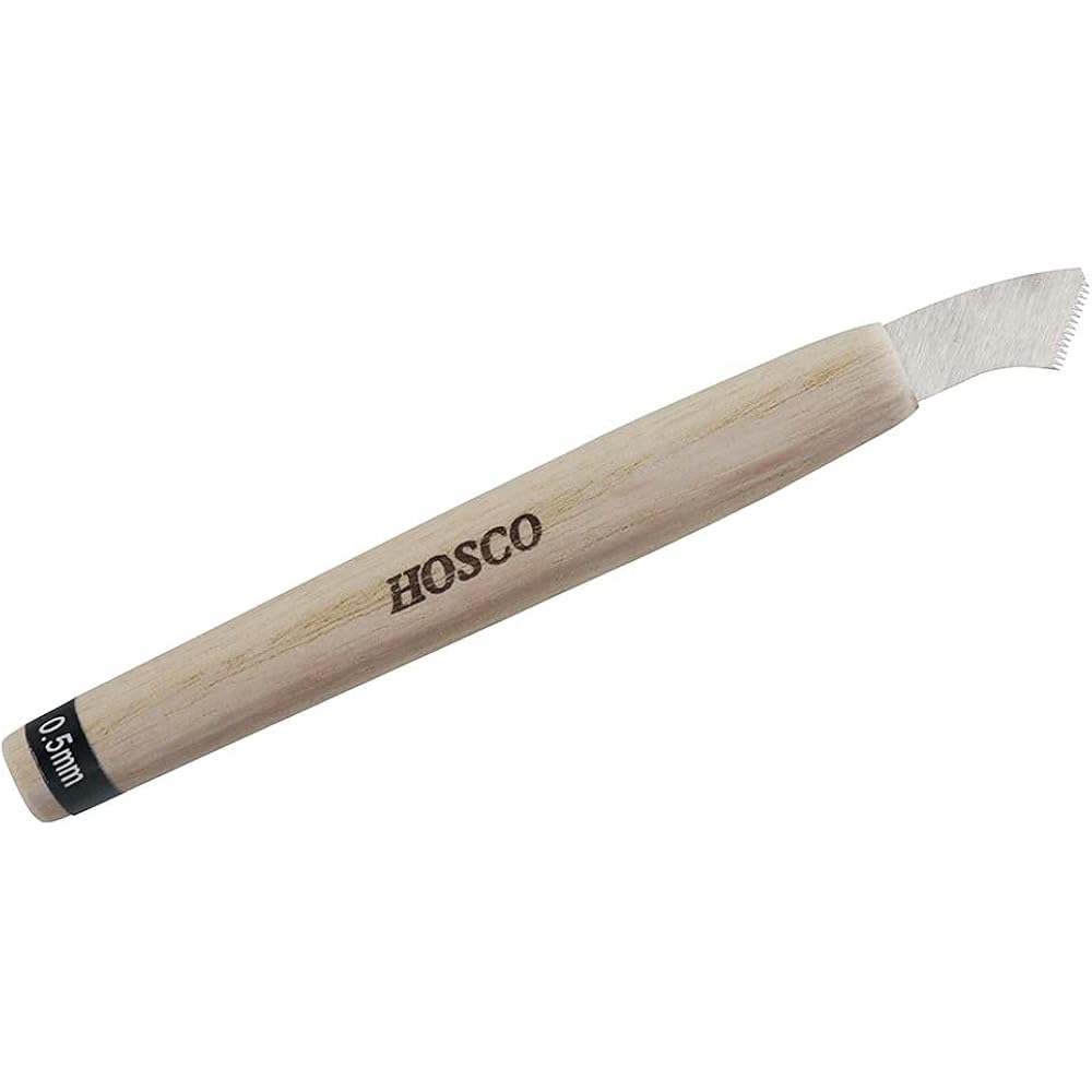 HOSCO Luthiers Tools TL-H-SCSW050 Fret Slot Cleaning Saw Single Blade Thickness 0.50mm
