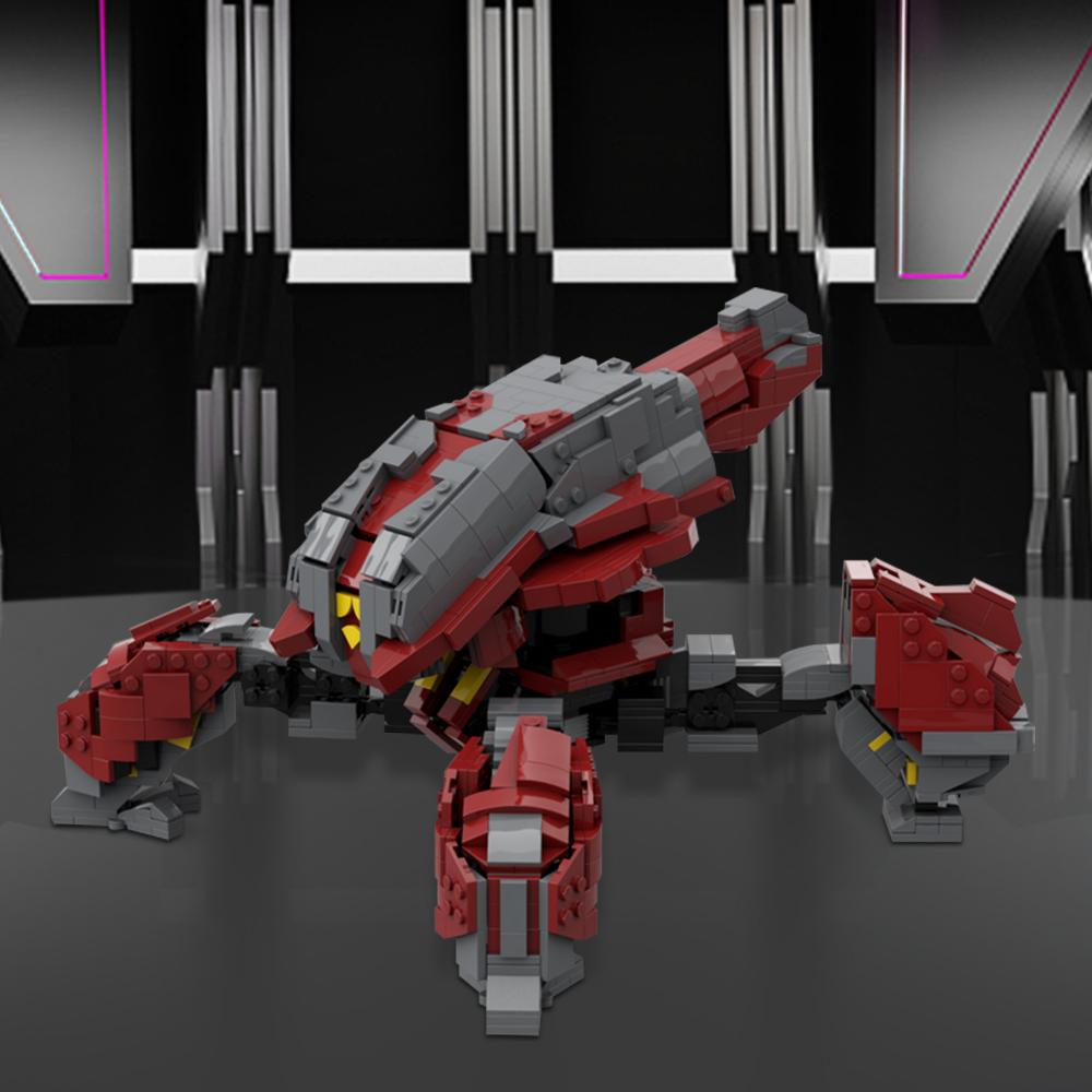Gobricks MOC Banished Scarab Locust Building Block Mechanical Beast War Machine Bricks DIY Model Kid Toys Birthday Gift