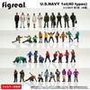 Figreal Maßstab NAVY BN3 Deck Navy Flugdeck Regenbogenbraun 1/72 U.S.. (1) 3-teilige, vorbemalte Figur, Arbeiter, USA. Crew, Gang,