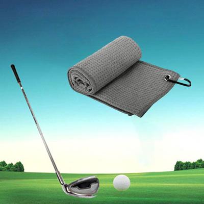 Golf Towel Bag Small with Carabiner Soft Golfer Gift Quick Drying Water Absorption