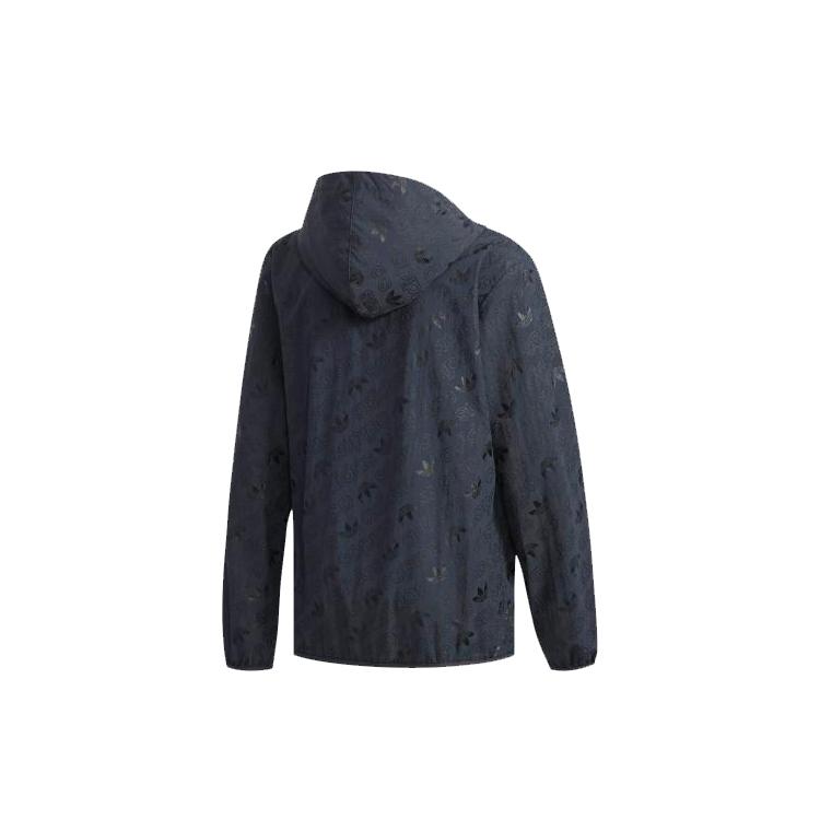 Adidas Originals Jackets Men's Night Sky Gray Hooded Moderate Other EB4071