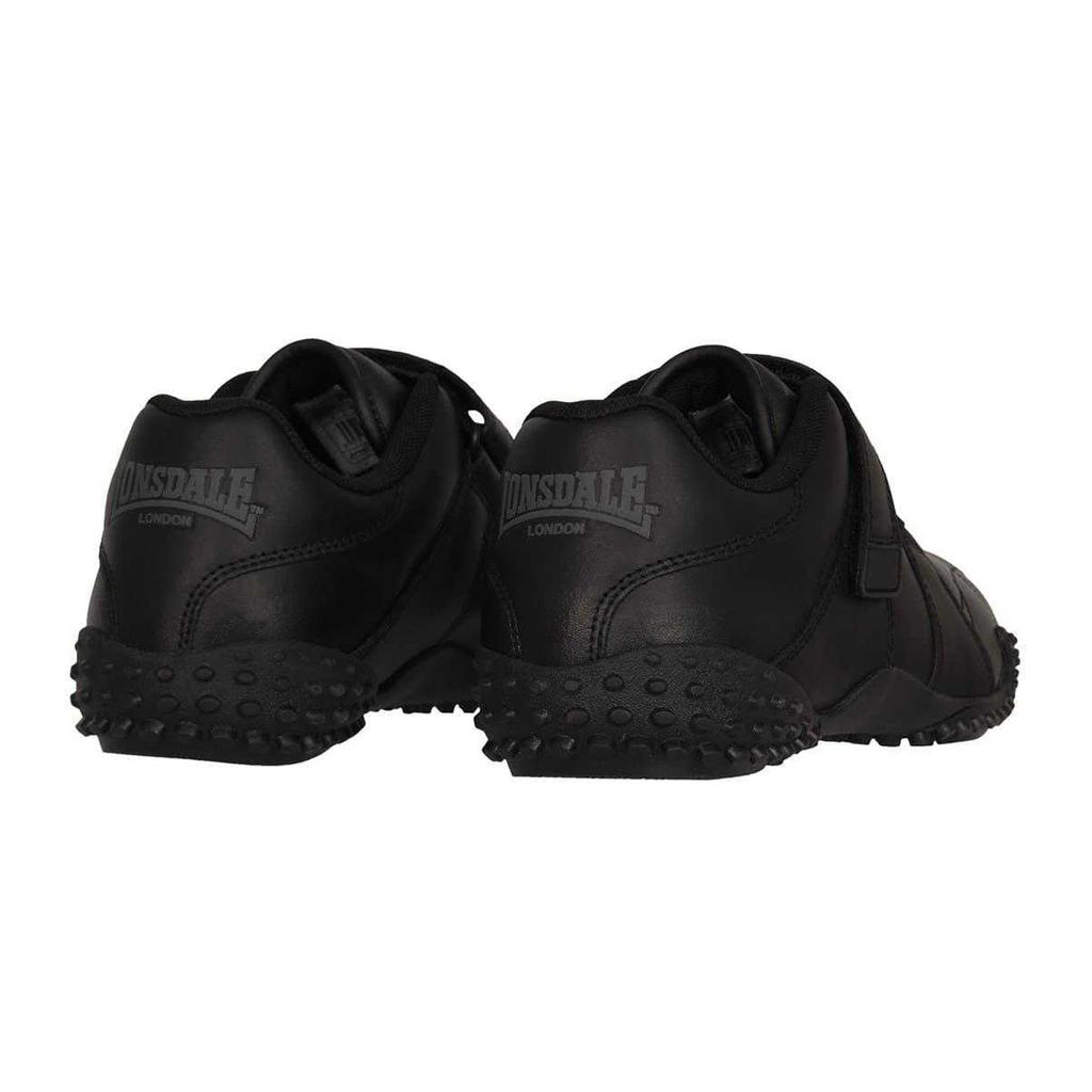 Lonsdale Childrens/Kids Fulham Leather Flat Trainers