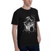 Octopus Playing Drums Drum Drum Drum Ming Musician Band 100 Cotton Casual Breathable Confortable Cute Football Shirts 2025