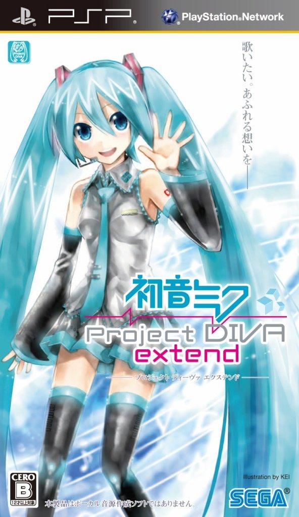 

Хатсунэ Мику расширение PSP -Project DIVA- (нет бонуса) -