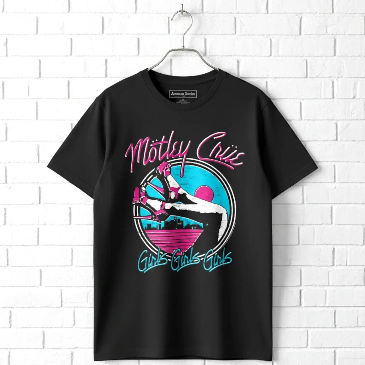 Motley Crue Girls Girls Girls Legs Men s T Shirt XXXL