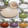 Plush Round Rug For Floor Living Room Nordic Round Mat Plush Area Carpet Shaggy Rug For Room Decor Prayer Mat Tapetes De Quarto