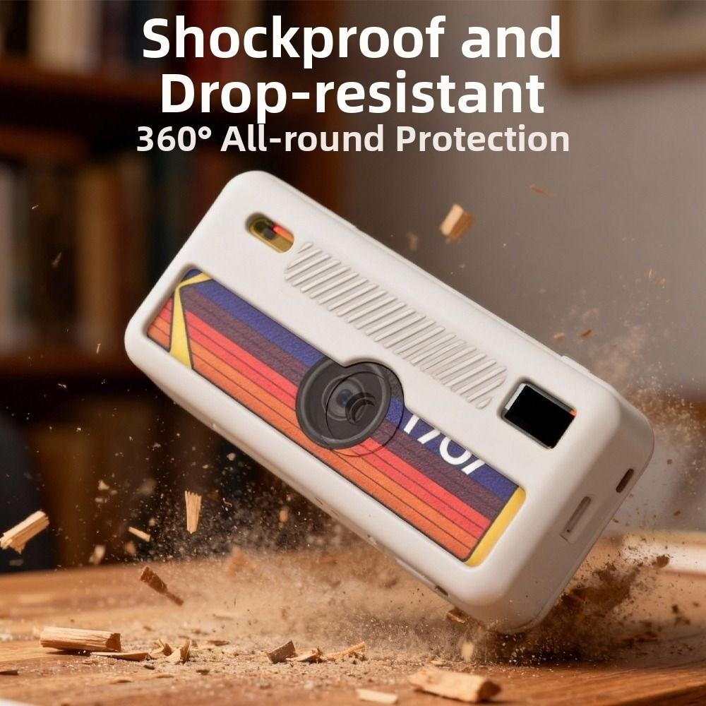 Anti-Scratch Camera Protector Silicone Cover Shell for Kodak Charmera Keychain Digital Camera