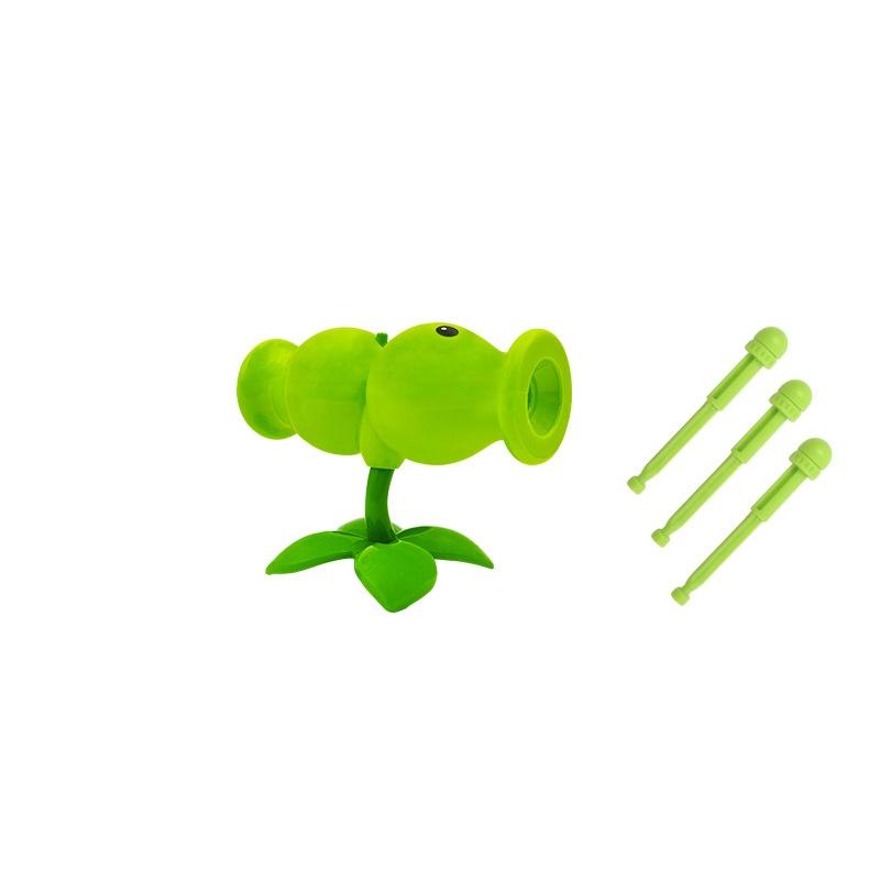 Pflanze vs.. Zombies Spielzeug Fußball Maschinengewehr Erbsenschießer Kornblume Zubehörpaket Tasche