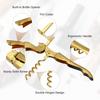 1/3Pcs Professional Waiters Corkscrew Stainless Steel Wine Key with Ergonomic Wood Grip Beer Bottle Opener and Foil Cutter
