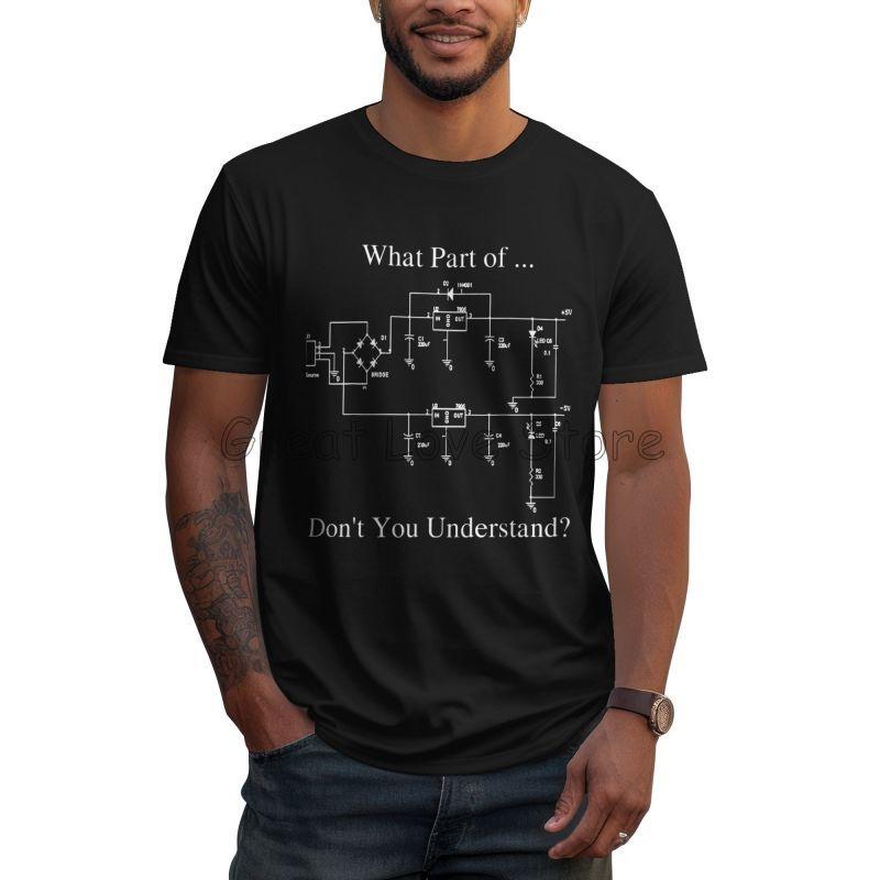 Electrical Engineer Graphic Tshirts Gift Funny Engineering Sarcasm TShirt Men Cotton T Shirts Printed Plain Tees Men Clothing S