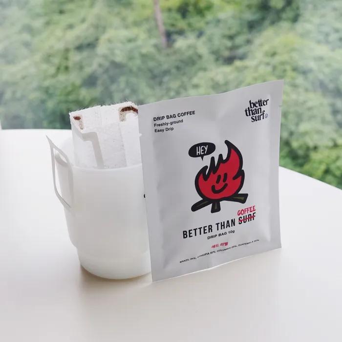 BETTER THAN SURF COFFEE DRIP BAG RED LABEL 100g