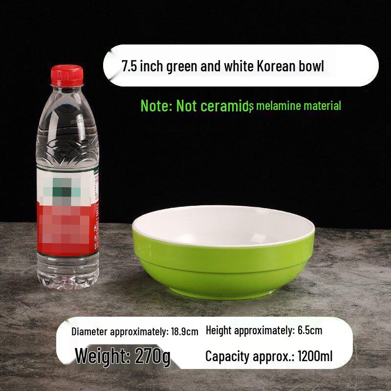

Commercial A5 Melamine Korean Soup Bowl