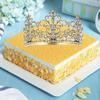 Cake Topper Realistic Looking Rust-proof Metal Crown Cake Topper Royal Themed Baby Shower Decoration for Home KAESI