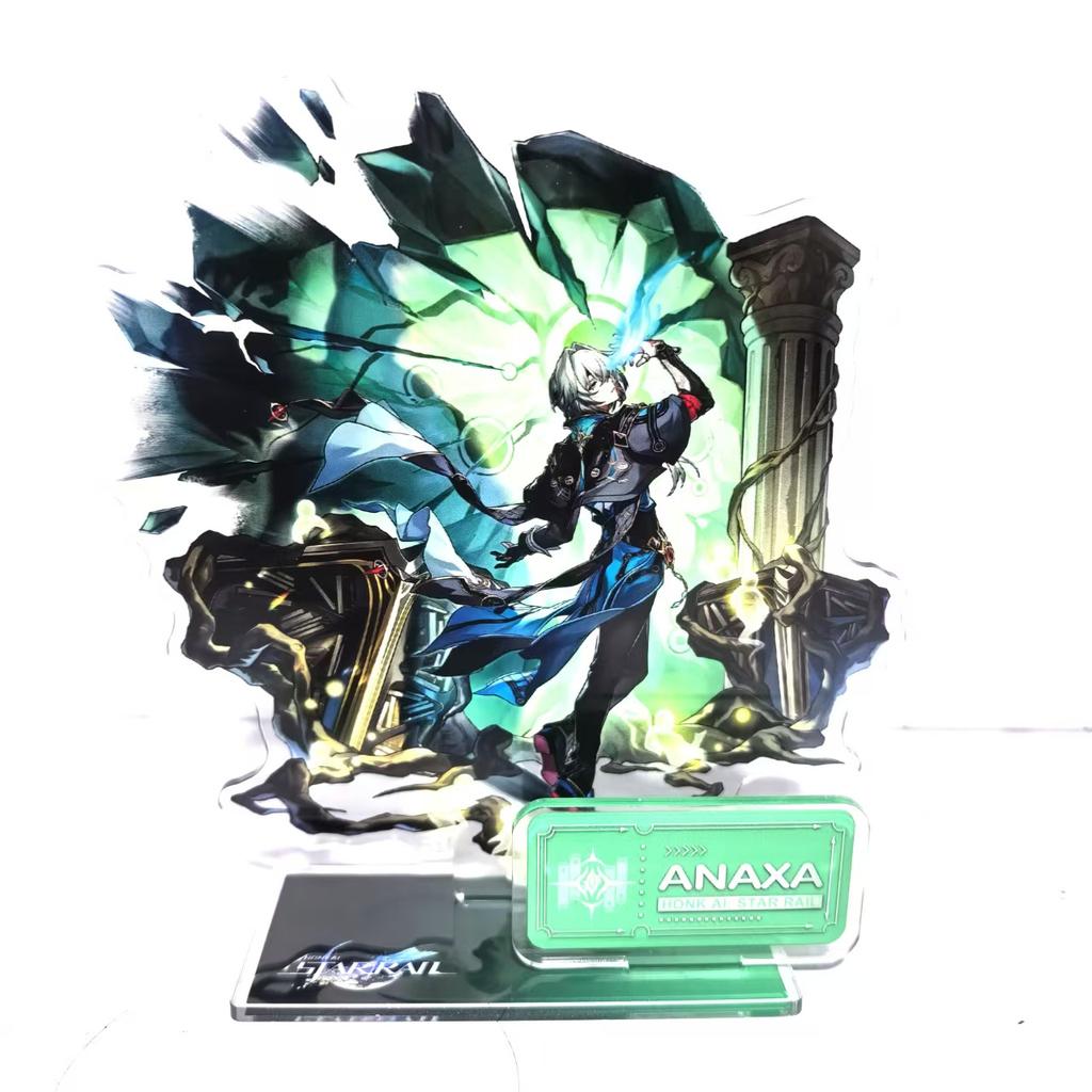 Game Figure Honkai: Star Rail Sunday Jiao Qiu Yunli Firefly Jingliu Acrylic Stand Model Plate Cosplay Anime Keychain Fans Gift