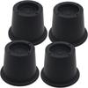 4Pcs Adjustable Furniture Risers Round Furniture Raise Blocks Bed Frame Risers  Table Couch Bed