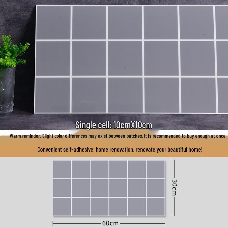 Samolepka na zeď v severském stylu s černobílou mřížkou pro výzdobu prodejny s mléčným čajem a občerstvením.